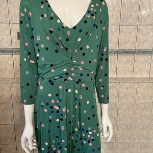 Spotty Boden dress 14R